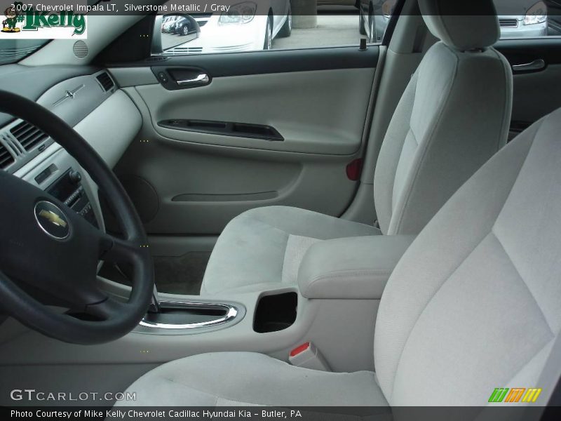 Silverstone Metallic / Gray 2007 Chevrolet Impala LT