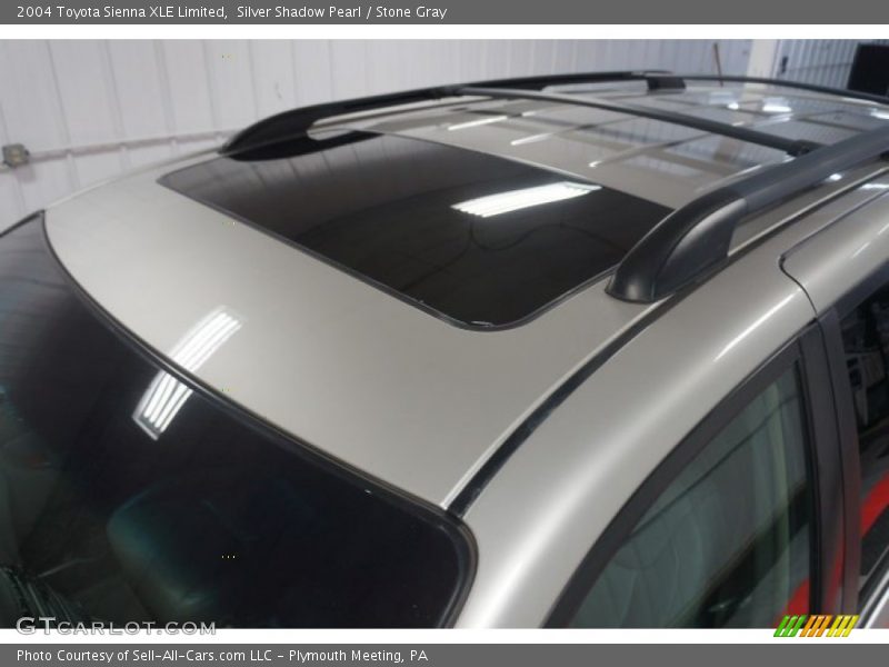 Silver Shadow Pearl / Stone Gray 2004 Toyota Sienna XLE Limited