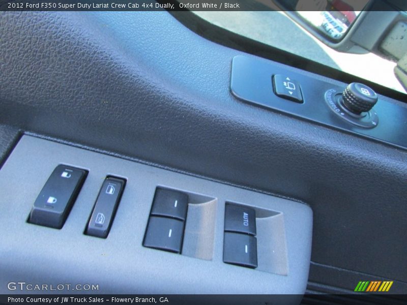 Oxford White / Black 2012 Ford F350 Super Duty Lariat Crew Cab 4x4 Dually
