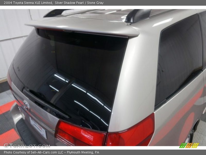 Silver Shadow Pearl / Stone Gray 2004 Toyota Sienna XLE Limited