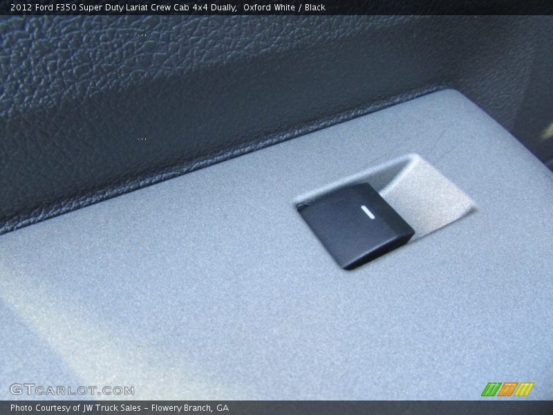 Oxford White / Black 2012 Ford F350 Super Duty Lariat Crew Cab 4x4 Dually