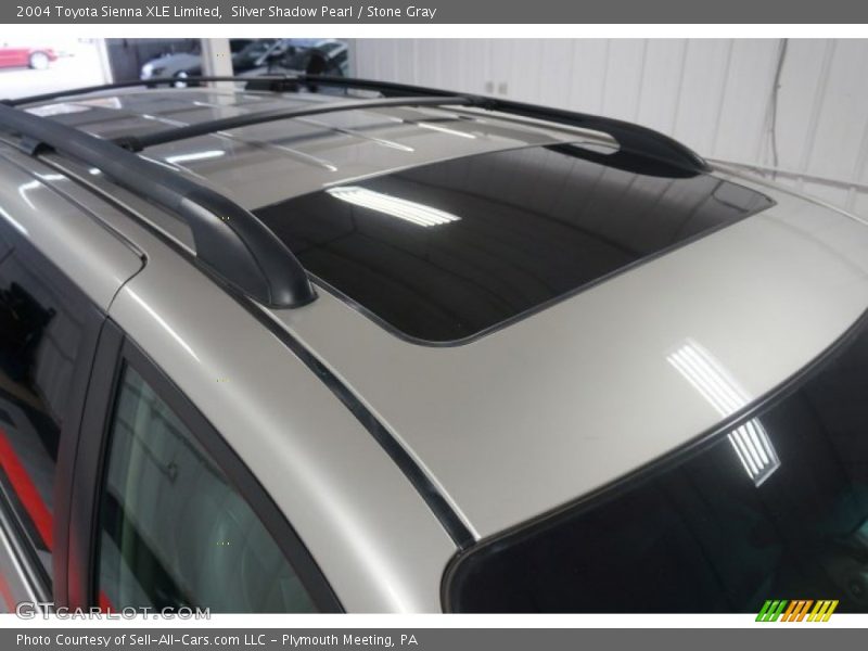 Silver Shadow Pearl / Stone Gray 2004 Toyota Sienna XLE Limited