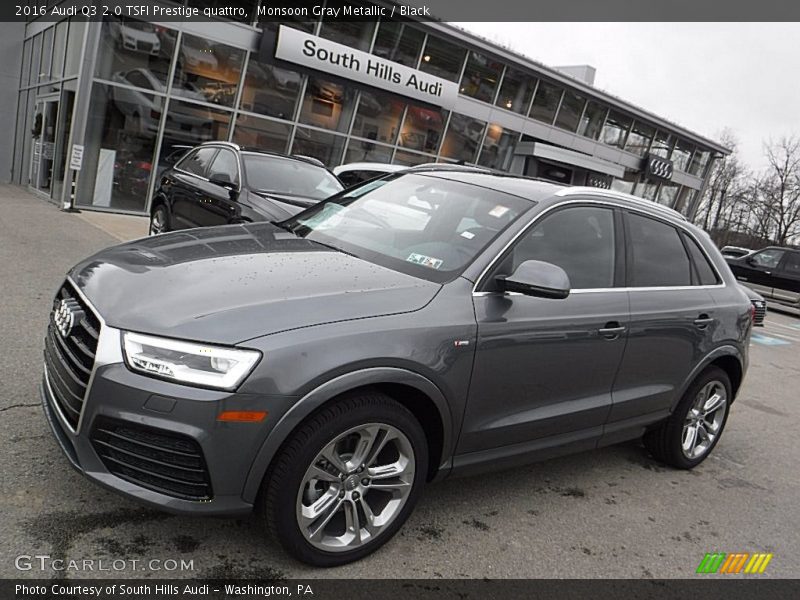 Monsoon Gray Metallic / Black 2016 Audi Q3 2.0 TSFI Prestige quattro