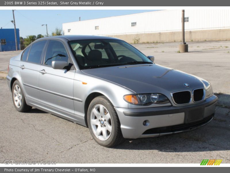 Silver Grey Metallic / Grey 2005 BMW 3 Series 325i Sedan