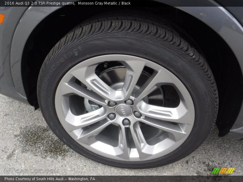 Monsoon Gray Metallic / Black 2016 Audi Q3 2.0 TSFI Prestige quattro