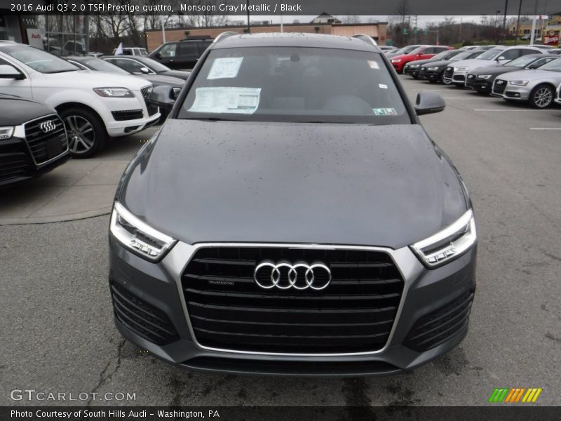 Monsoon Gray Metallic / Black 2016 Audi Q3 2.0 TSFI Prestige quattro