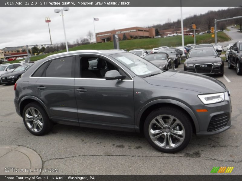 Monsoon Gray Metallic / Black 2016 Audi Q3 2.0 TSFI Prestige quattro