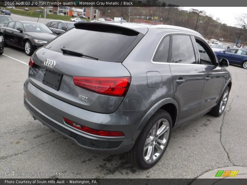 Monsoon Gray Metallic / Black 2016 Audi Q3 2.0 TSFI Prestige quattro