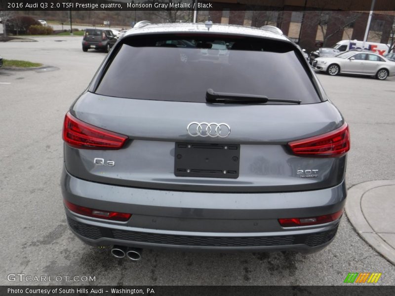 Monsoon Gray Metallic / Black 2016 Audi Q3 2.0 TSFI Prestige quattro