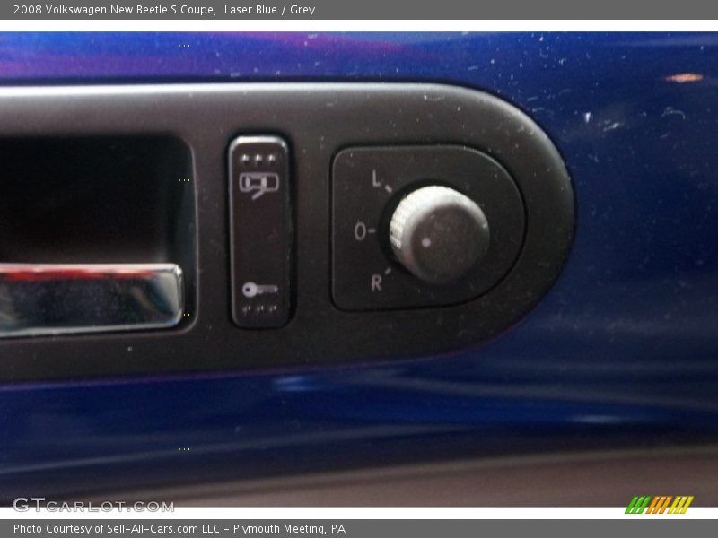 Laser Blue / Grey 2008 Volkswagen New Beetle S Coupe