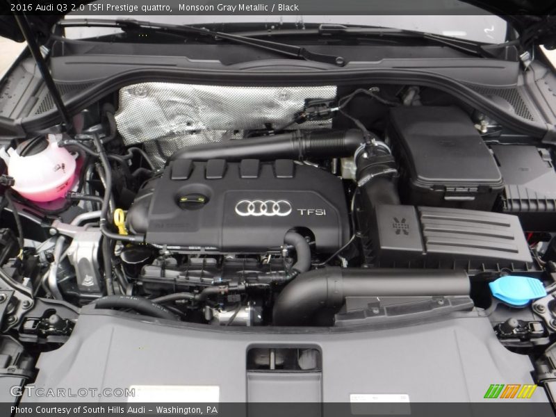 Monsoon Gray Metallic / Black 2016 Audi Q3 2.0 TSFI Prestige quattro