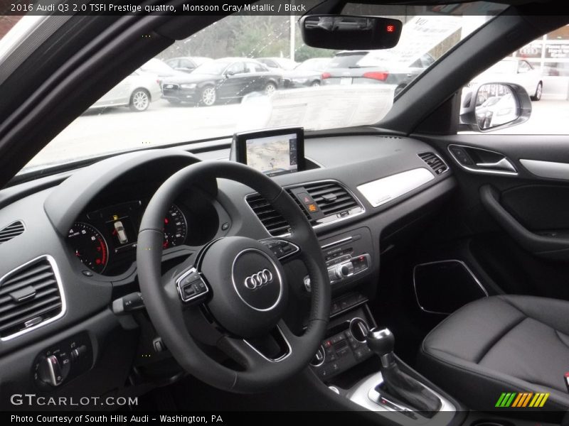 Monsoon Gray Metallic / Black 2016 Audi Q3 2.0 TSFI Prestige quattro