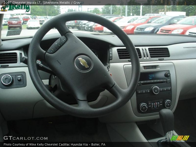 Silverstone Metallic / Gray 2007 Chevrolet Impala LT