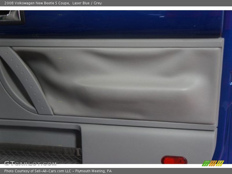 Laser Blue / Grey 2008 Volkswagen New Beetle S Coupe
