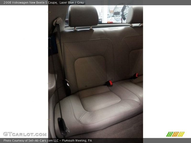 Laser Blue / Grey 2008 Volkswagen New Beetle S Coupe