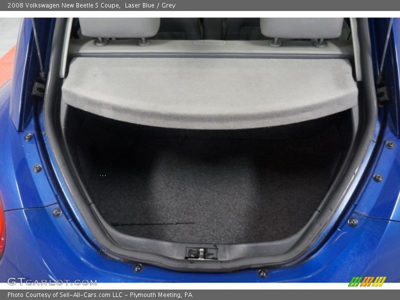 Laser Blue / Grey 2008 Volkswagen New Beetle S Coupe
