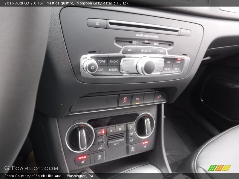 Monsoon Gray Metallic / Black 2016 Audi Q3 2.0 TSFI Prestige quattro