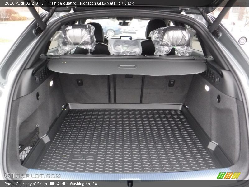 Monsoon Gray Metallic / Black 2016 Audi Q3 2.0 TSFI Prestige quattro