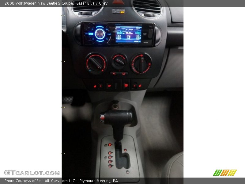 Laser Blue / Grey 2008 Volkswagen New Beetle S Coupe
