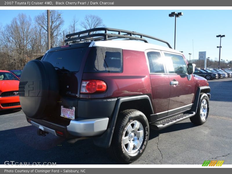 Black Cherry Pearl / Dark Charcoal 2007 Toyota FJ Cruiser 4WD