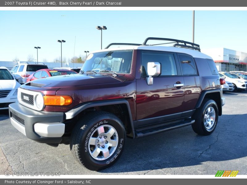 Black Cherry Pearl / Dark Charcoal 2007 Toyota FJ Cruiser 4WD