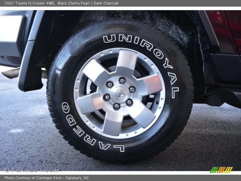 Black Cherry Pearl / Dark Charcoal 2007 Toyota FJ Cruiser 4WD