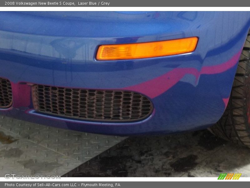 Laser Blue / Grey 2008 Volkswagen New Beetle S Coupe