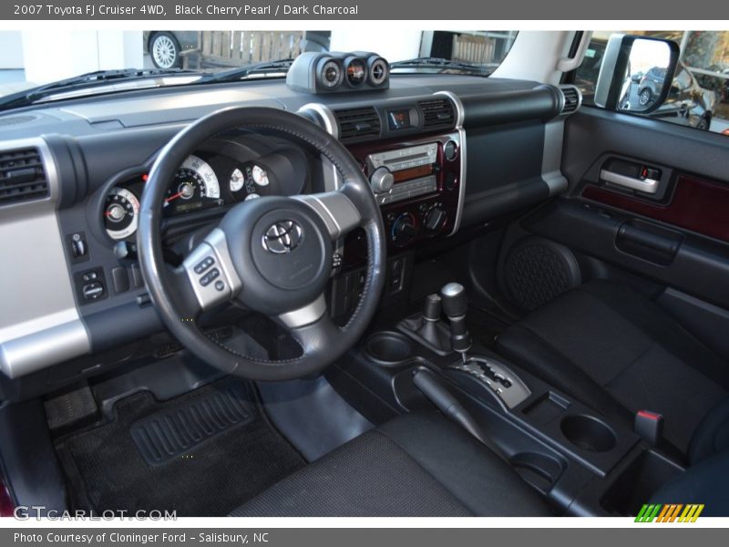 Black Cherry Pearl / Dark Charcoal 2007 Toyota FJ Cruiser 4WD