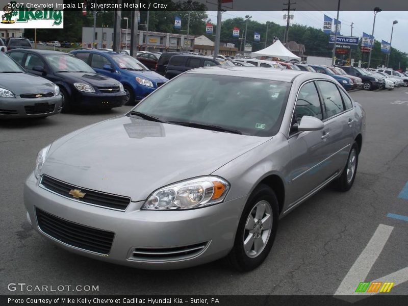 Silverstone Metallic / Gray 2007 Chevrolet Impala LT