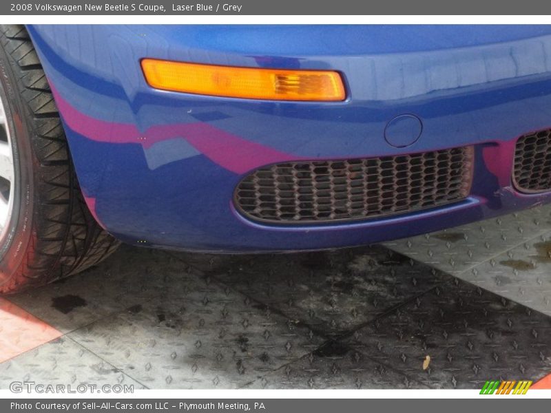 Laser Blue / Grey 2008 Volkswagen New Beetle S Coupe