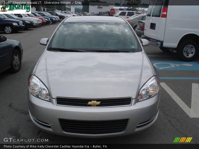 Silverstone Metallic / Gray 2007 Chevrolet Impala LT