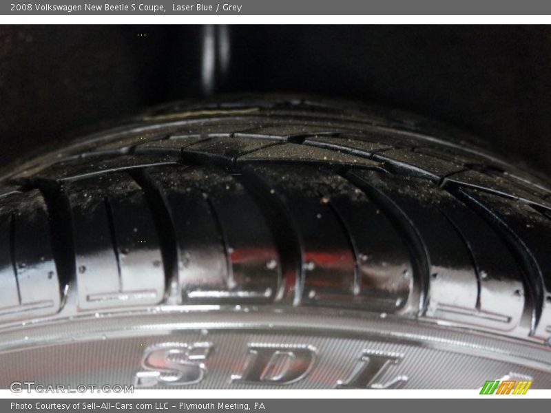 Laser Blue / Grey 2008 Volkswagen New Beetle S Coupe