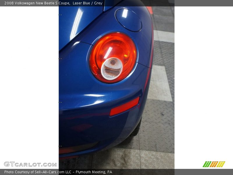 Laser Blue / Grey 2008 Volkswagen New Beetle S Coupe