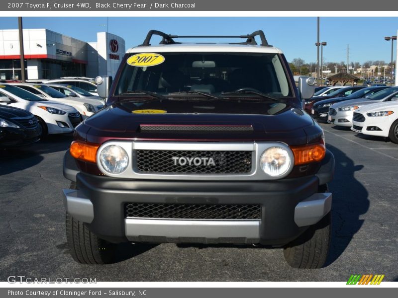 Black Cherry Pearl / Dark Charcoal 2007 Toyota FJ Cruiser 4WD