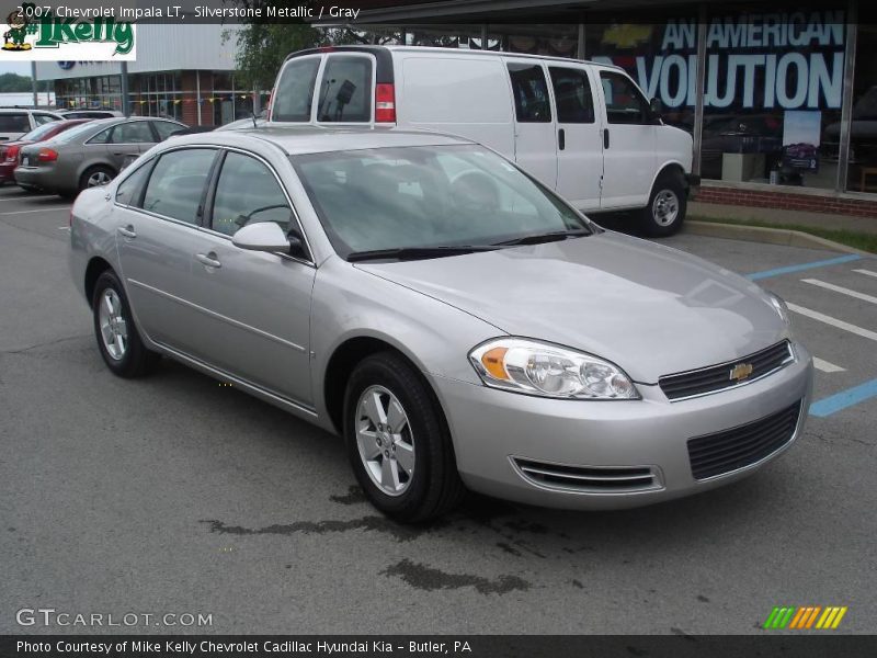 Silverstone Metallic / Gray 2007 Chevrolet Impala LT