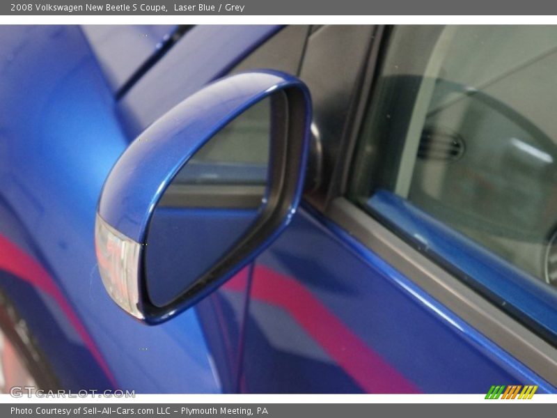 Laser Blue / Grey 2008 Volkswagen New Beetle S Coupe