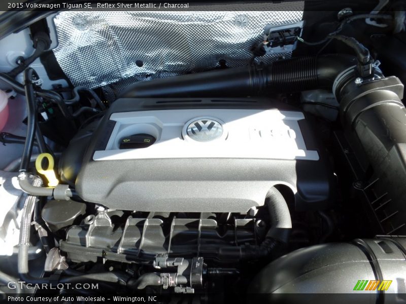 Reflex Silver Metallic / Charcoal 2015 Volkswagen Tiguan SE