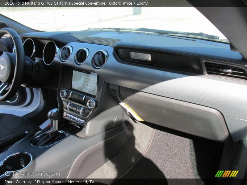 Oxford White / Ebony 2016 Ford Mustang GT/CS California Special Convertible