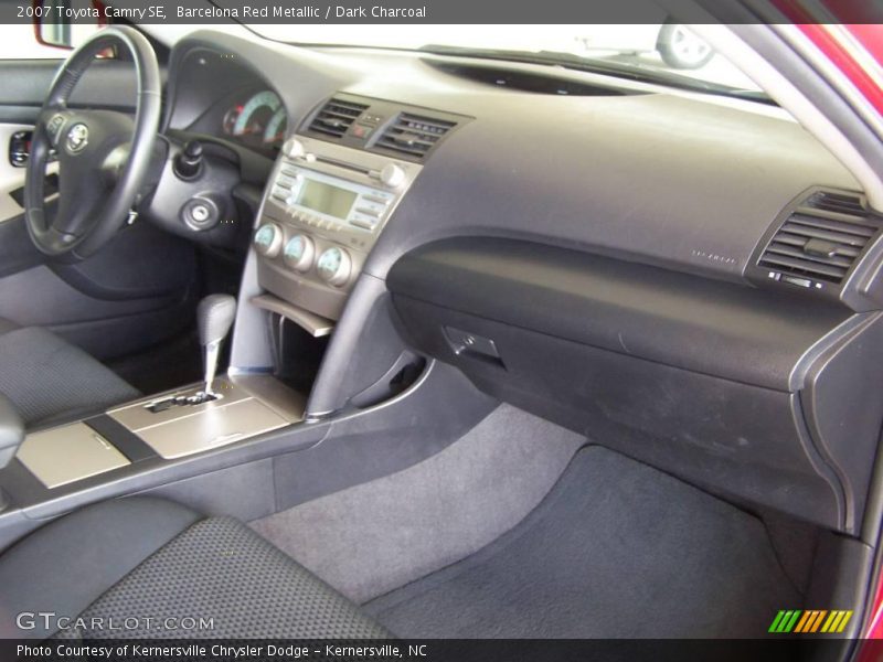 Barcelona Red Metallic / Dark Charcoal 2007 Toyota Camry SE