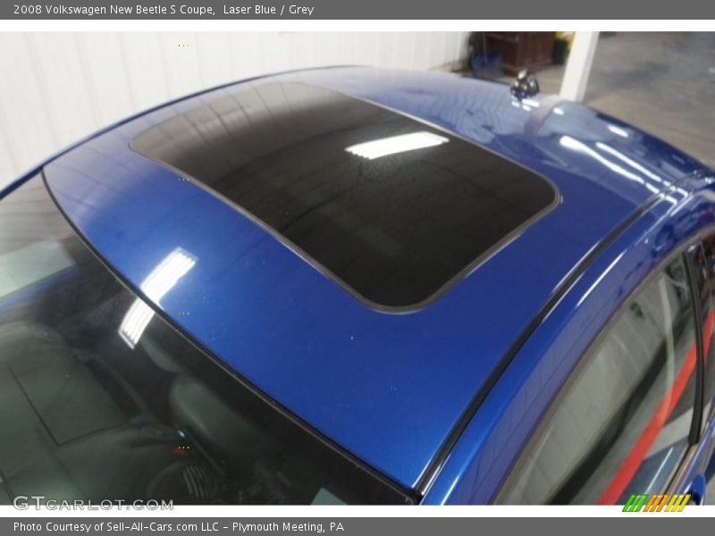 Laser Blue / Grey 2008 Volkswagen New Beetle S Coupe