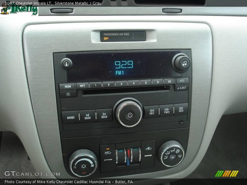 Silverstone Metallic / Gray 2007 Chevrolet Impala LT