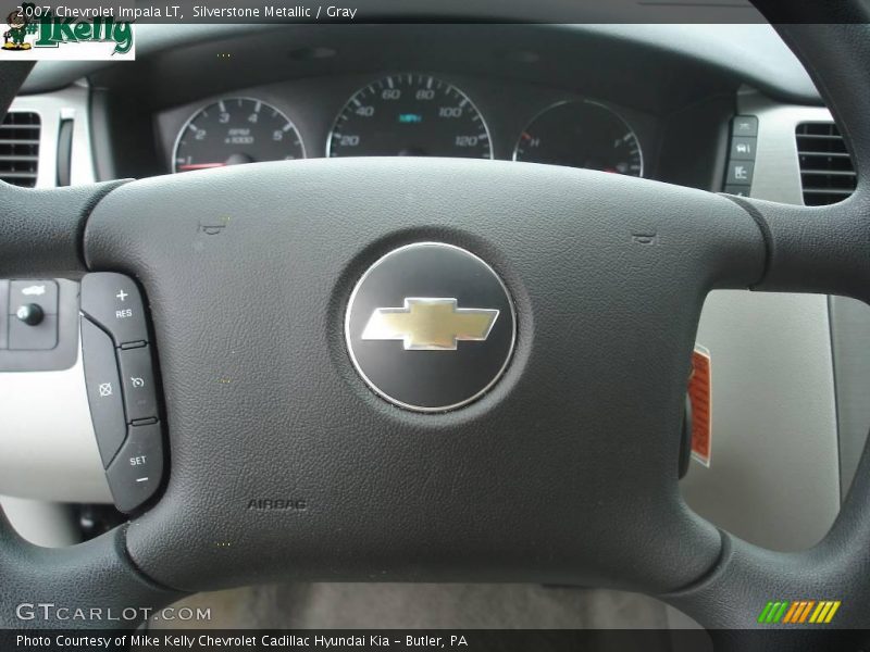 Silverstone Metallic / Gray 2007 Chevrolet Impala LT