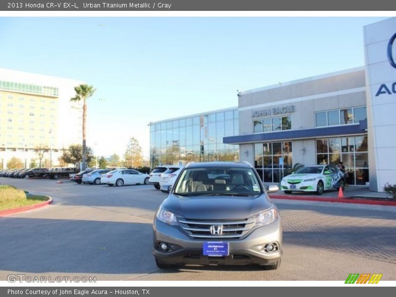 Urban Titanium Metallic / Gray 2013 Honda CR-V EX-L