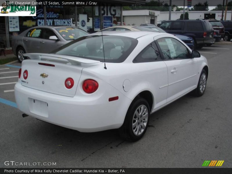 Summit White / Gray 2008 Chevrolet Cobalt LT Sedan