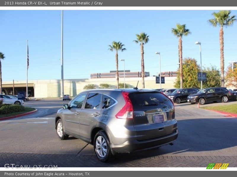 Urban Titanium Metallic / Gray 2013 Honda CR-V EX-L