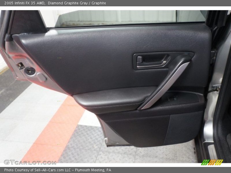 Diamond Graphite Gray / Graphite 2005 Infiniti FX 35 AWD