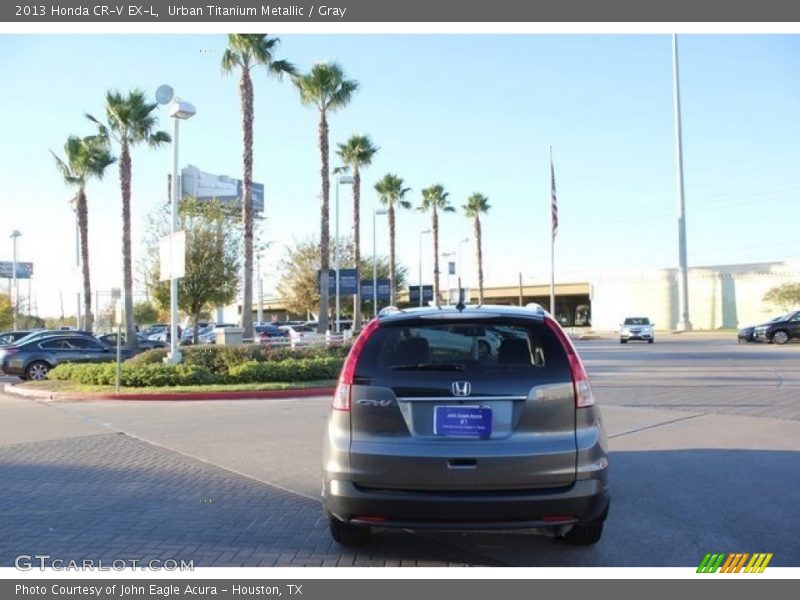 Urban Titanium Metallic / Gray 2013 Honda CR-V EX-L
