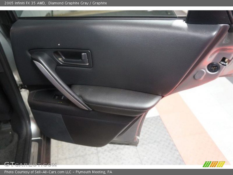 Diamond Graphite Gray / Graphite 2005 Infiniti FX 35 AWD