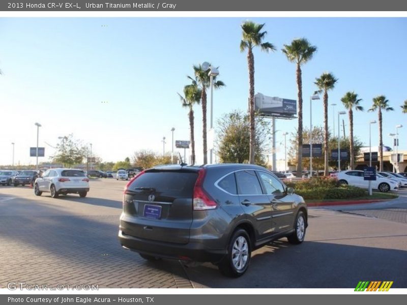 Urban Titanium Metallic / Gray 2013 Honda CR-V EX-L