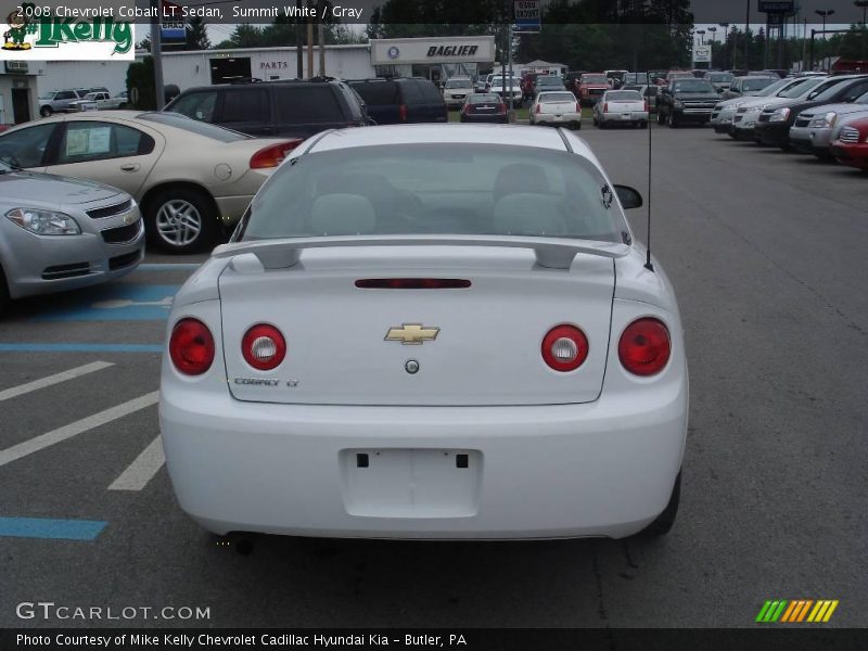 Summit White / Gray 2008 Chevrolet Cobalt LT Sedan